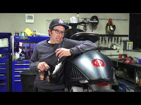 FRONT LH LEFT (SX) LED TURN SIGNAL AND RUNNING LIGHT EURO VESPA 946 (1D000444)