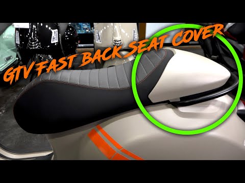 REAR SEAT/SADDLE COVER BEIGE AVVOLGENTE MATTE (Q03) GTV HPE2 2024- (1B011529000Q03)