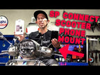 SP CONNECT UNIVERSAL CLAMP SPC+ MOTO SCOOTER BUNDLE (INCLUDEDS MIRROR CLAMP AND PHONE CLAMP)