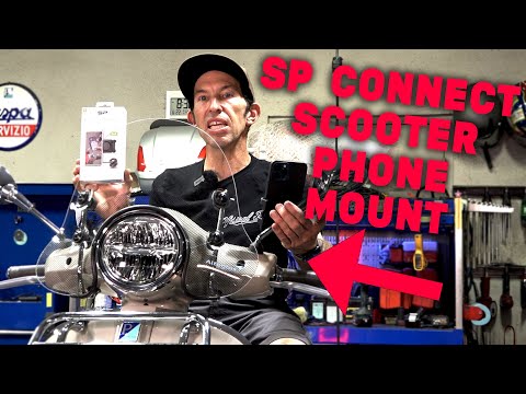 SP CONNECT UNIVERSAL CLAMP SPC+ MOTO SCOOTER BUNDLE (INCLUDEDS MIRROR CLAMP AND PHONE CLAMP)