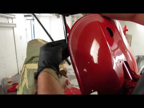 PX-Plastic Leg Shield Trim BLACK