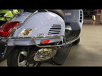 MATTE **BLACK** 'VESPA' RACK BOLT COVER FOR GRAB RAIL GTS250S GTS300S LX150