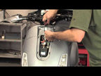 DELUXE HEATED APOLLO GRIPS FOR 7/8' BARS WITH BUILT IN TEMP BUTTON 130MM (KOSO AM111030 27-5869)