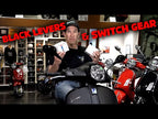 *MATTE BLACK* LEFT SIDE SWITCH TOGGLE VESPA GTS 310 HPE2 SUPER SPORT