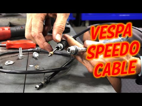 Speedo Cable Complete Vespa GTS 250-300 Super 2005-2014 (650849, 601321)