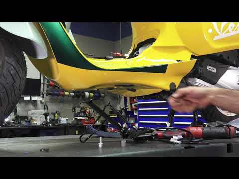 VESPA Side Stand (KICKSTAND) 2020 & Newer Primavera/Sprint WITH SAFETY SWITCH (1C003206)