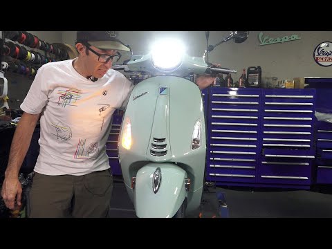EURO LIGHTING UPGRADE KIT FOR VESPA PRIMAVERA/SPRINT 50-150CC 2019 to 2023 (WITH  LED TAIL LIGHT)