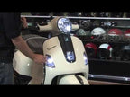**GLOSSY BLACK** Passenger Grab Rail Vespa GTS/SUPER HPE Style (1B006682)