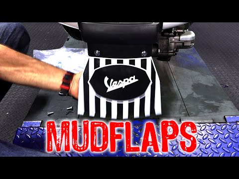 MUD FLAP MOD TARGET (MADE IN THE U.K.) (9.25" WIDE x 8" TALL)