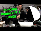 LOCK SET VESPA/PIAGGIO TOPCASE - LX/LXV/S/FLY/GT/GTS/GTV (KB50 STYLE KEY) (299676)