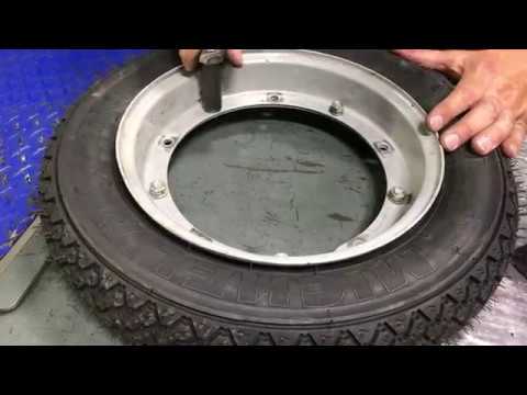 Deluxe Tire Kit **Shinko** Vespa Small frame 300x10
