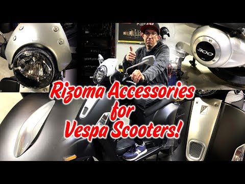 RIZOMA ALUMINIUM MIRROR RIGHT HAND VESPA GTS 300 **closeout**