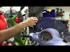 RAM** **angled** bracket below mirror stem** Mount