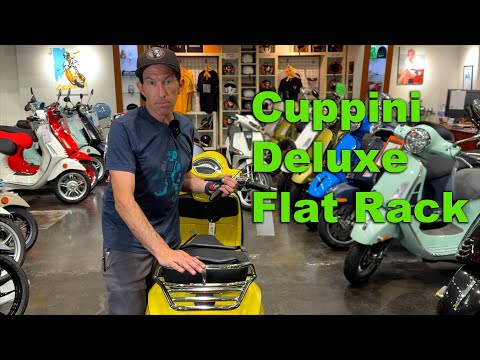 Cuppini REAR Flat Rack Vespa Primavera OR Sprint