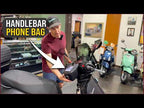 VESPA MOTORSPORT HANDLEBAR BAG WITH PHONE HOLDER  **SCOOTERWEST EXCLUSIVE**