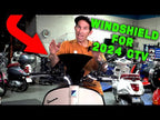 Mod Style Windscreen BY CUPPINI FOR GTV 250-300, GT60, AND SEI GIORNI, HPE2