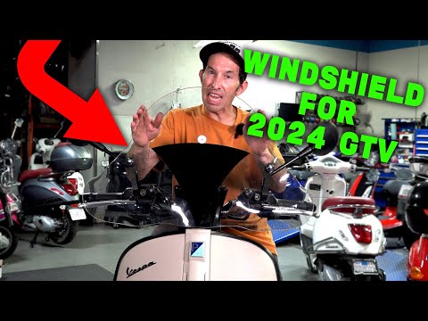 Mod Style Windscreen BY CUPPINI FOR GTV 250-300, GT60, AND SEI GIORNI, HPE2