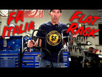 FA ITALIA **CHROME** FLAT RACK (FOR TOP CASE) WITH GRAB RAIL VESPA LX50/150 S50/150