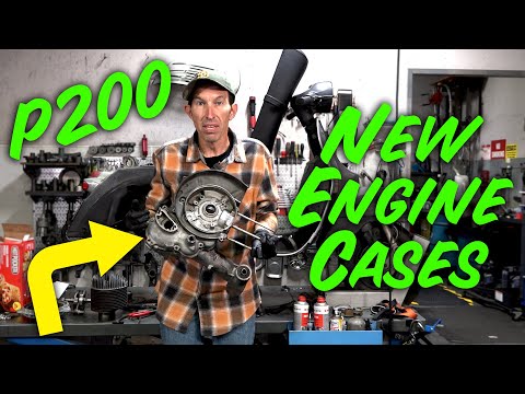 Malossi Electric Start Engine Case Vespa PX200 (5714493)
