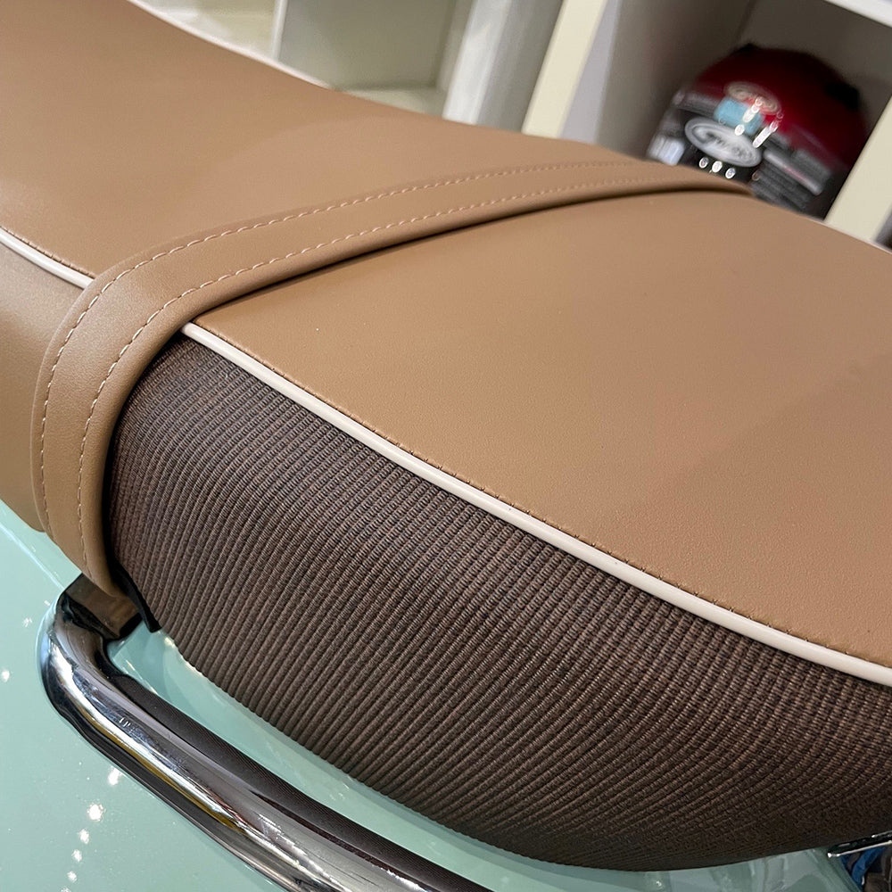 PRIMAVERA "PICNIC" (125/150 ONLY) SEAT **LIGHT BROWN** (5A001253)