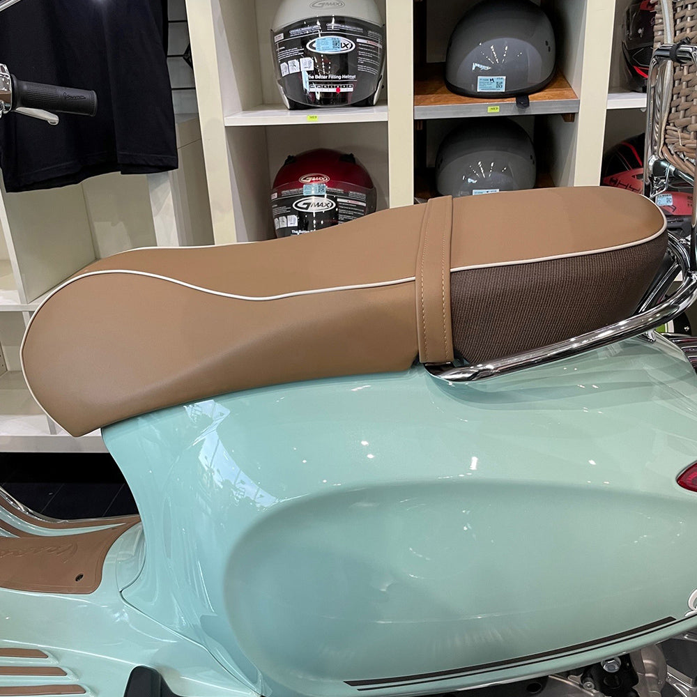 PRIMAVERA "PICNIC" (125/150 ONLY) SEAT **LIGHT BROWN** (5A001253)