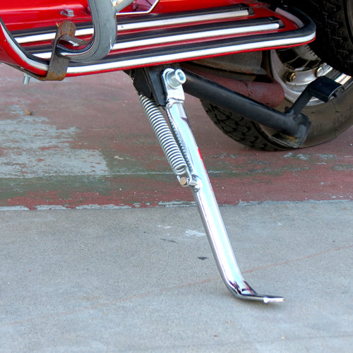 CHROME Side Stand FOR VESPA P200E PX STELLA AND MORE