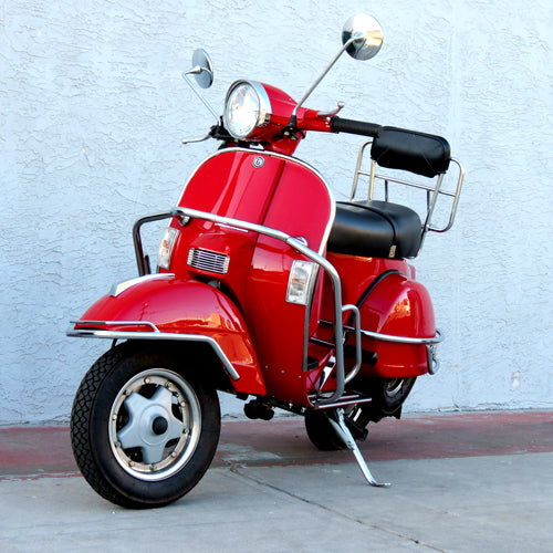 CHROME Side Stand FOR VESPA P200E PX STELLA AND MORE