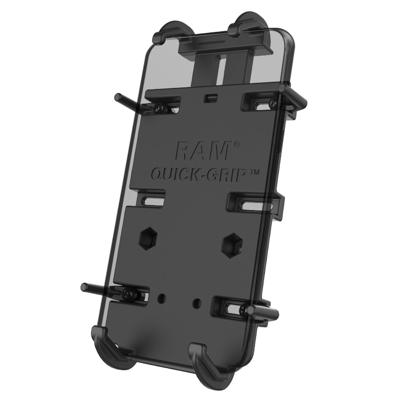 UNIVERSAL RAM XL QUICK GRIP SPRING LOAD PHONE HOLSTER  (TORQUE MOUNT AND DIAMOND BALL NOT INCLUDED)