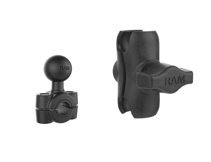 TORQUE MOUNT FOR MIRROR STEMS 3/8" - 5/8" DIAMETER WITH LINK ARM