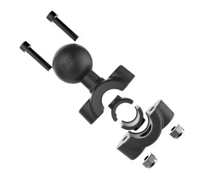 TORQUE MOUNT FOR MIRROR STEMS 3/8" - 5/8" DIAMETER WITH LINK ARM