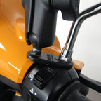 RAM **flat bracket below mirror stem** Mount