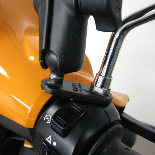 RAM **flat bracket below mirror stem** Mount