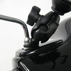 RAM** **angled** bracket below mirror stem** Mount