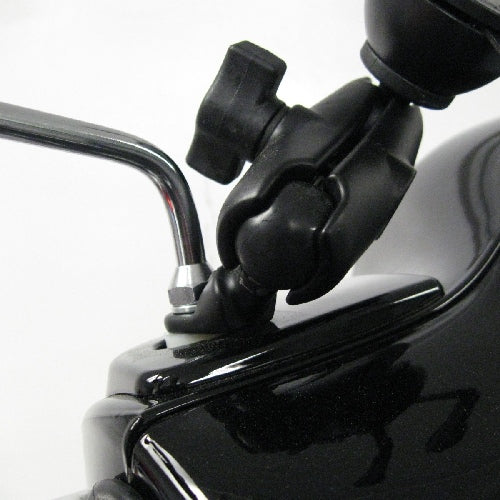 RAM** **angled** bracket below mirror stem** Mount