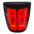 LED TAIL LIGHT WITH SMOKED LENS , BLACK BEZEL AND GLOSS BLACK INTERNAL FRAME - 2019-2023 SPRINT PRIMAVERA