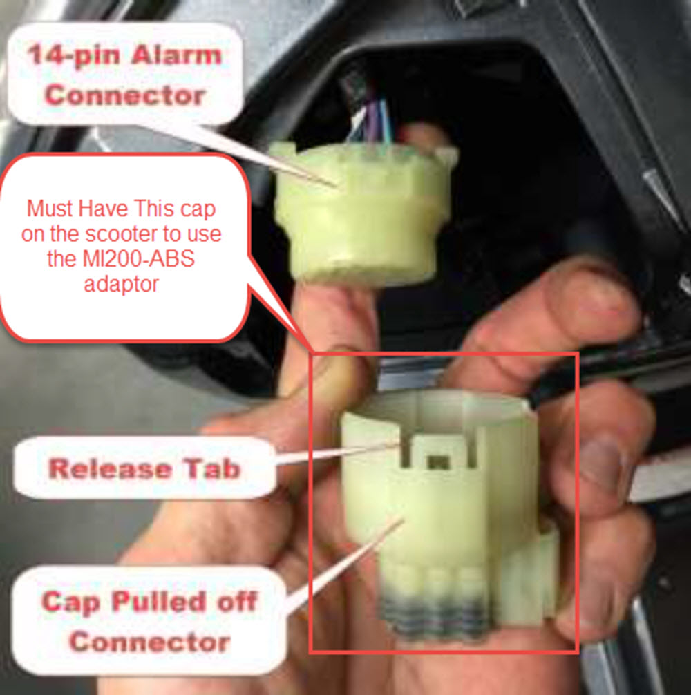 Alarm Interface Adapter 2015 Vespa GTS/Super ABS