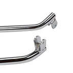 CHROME FRONT CRASH BARS FOR THE ROYAL ALLOY GT150 GP300S (0200-0183)