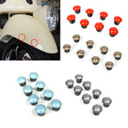 COLOR-MATCHED Plug Kit For Reflector Removal Set of 8 HPE GTV GTS GT LX LXV VESPA S ET