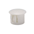 *WHITE* UNPAINTED PLASTIC REFLECTOR PLUGS (SET OF 8)