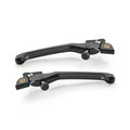 RIZOMA 3D CNC **BLACK** PAIR OF ADJUSTABLE LEVERS - GT/GTS/300 SUPER 2005-2022 **CLOSEOUT**