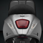 RIZOMA BLACK "V" SIDE BADGE EMBLEM (VESPA) PAIR CLOSEOUT