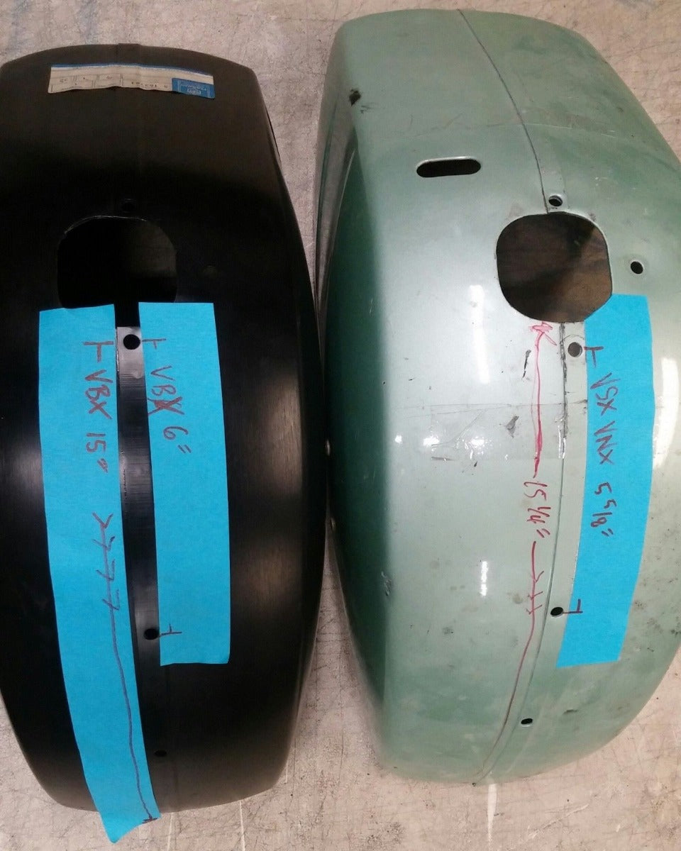 FRONT FENDER ORIGINAL PIAGGIO FITS VESPA VBX P150S FOR INDONESIAN MARKET  **CLEARANCE**