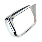 Chrome Headlight Rim with Visor Vespa S