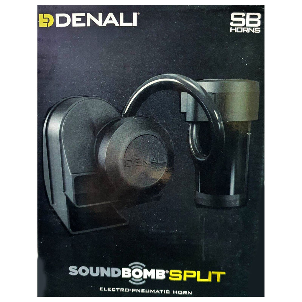 DENALI SOUNDBOMB COMPACT SPLIT DUAL TONE AIR HORN