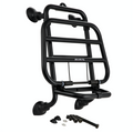 FRONT FOLDING RACK BLACK GTS GTV HPE HPE2 (1B007202) **REQUIRES DRILLING**