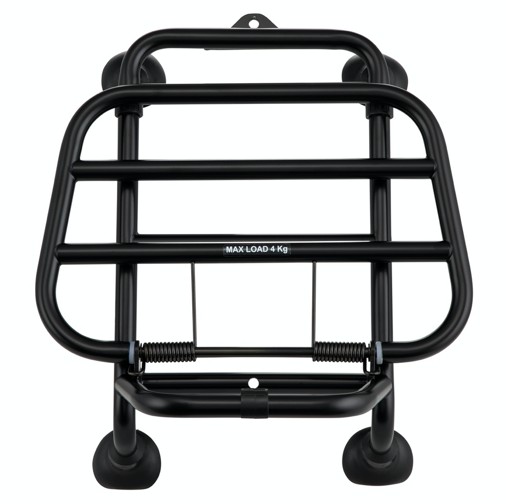 FRONT FOLDING RACK BLACK GTS GTV HPE HPE2 (1B007202) **REQUIRES DRILLING**