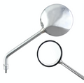 LEFT LH MIRROR CHROME FOR LXV GTV 2006 TO 2013 AND 2018 TO 2019 (WITHOUT CHROME COVERS)