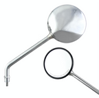 LEFT LH MIRROR CHROME FOR LXV GTV 2006 TO 2013 AND 2018 TO 2019 (WITHOUT CHROME COVERS)