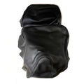 REPLACEMENT SEAT COVER BLACK VINYL VESPA GT60/GTV PAIR INCLUDES FRONT AND BACK COVER