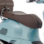 GTS 70TH ANNIVERSARY EMBOSSED BROWN LEATHERETTE SEAT.  WILL FIT GTV.